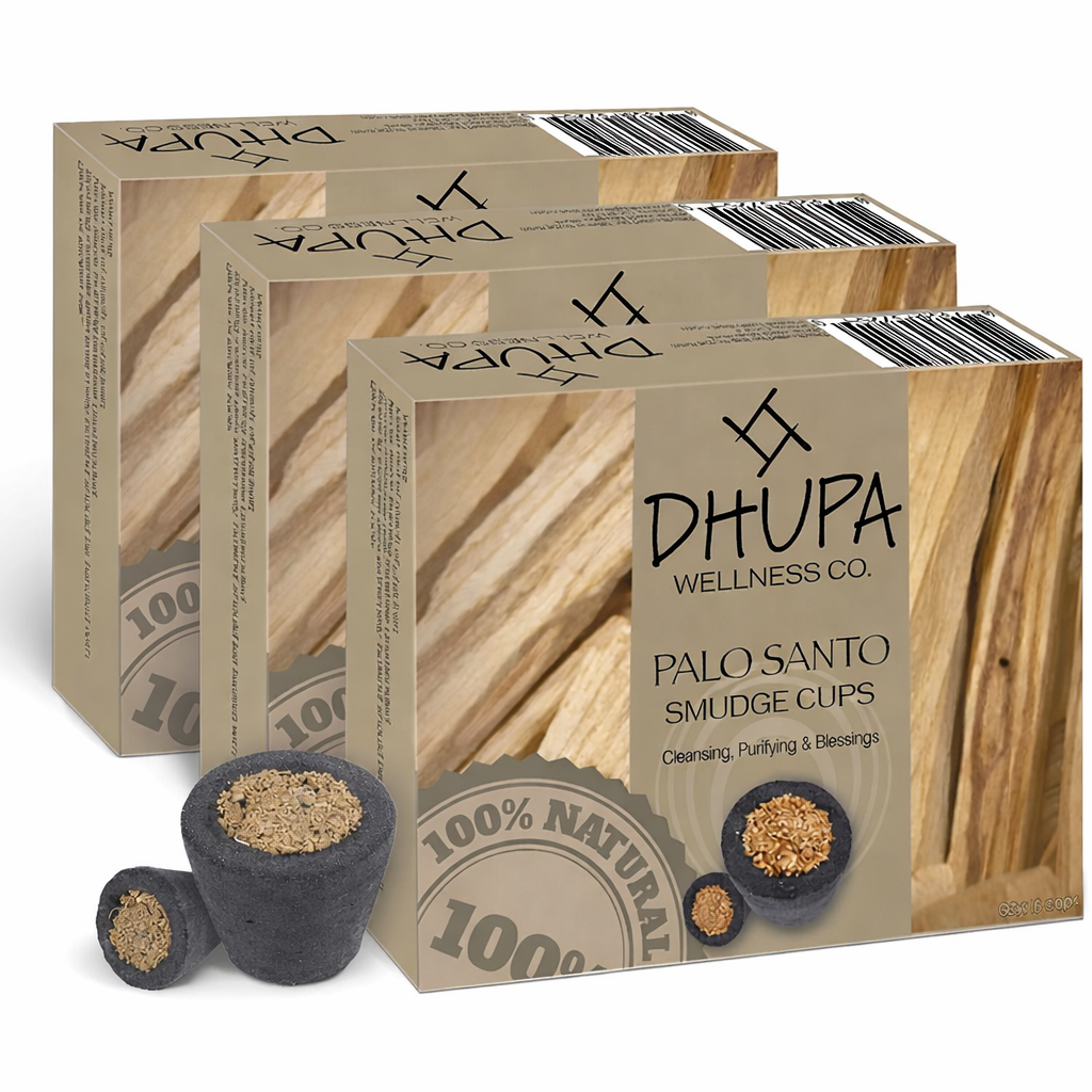 Palo Santo Smudge Cups - 3 Pack