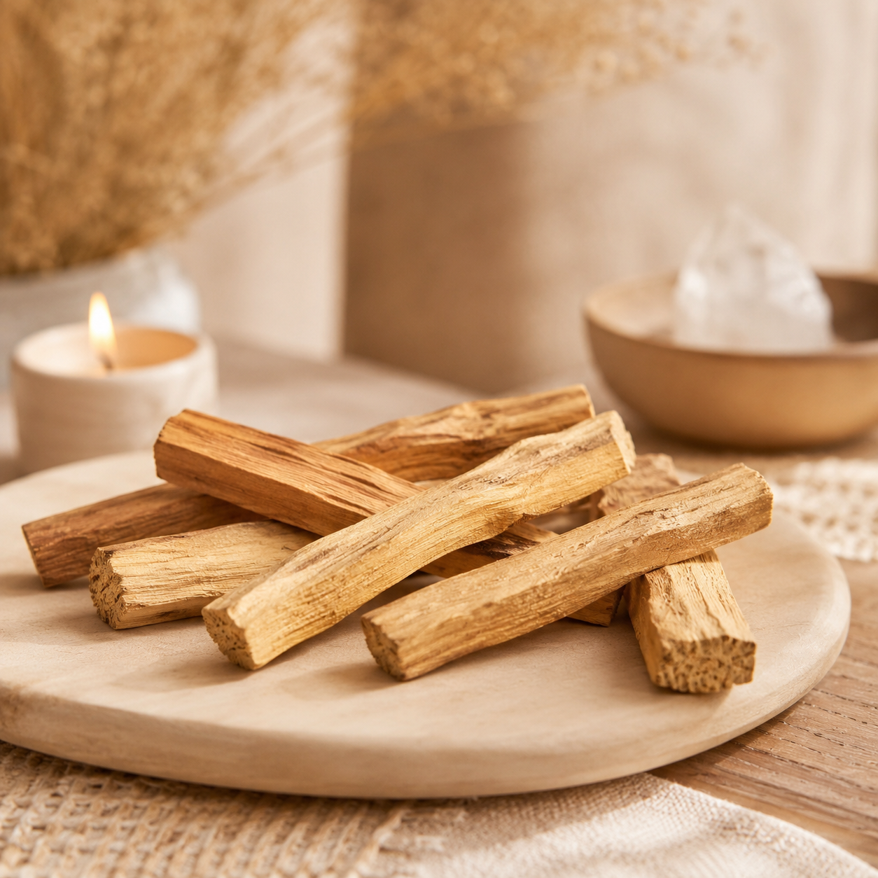 Palo Santo Sticks with Smudge Guide