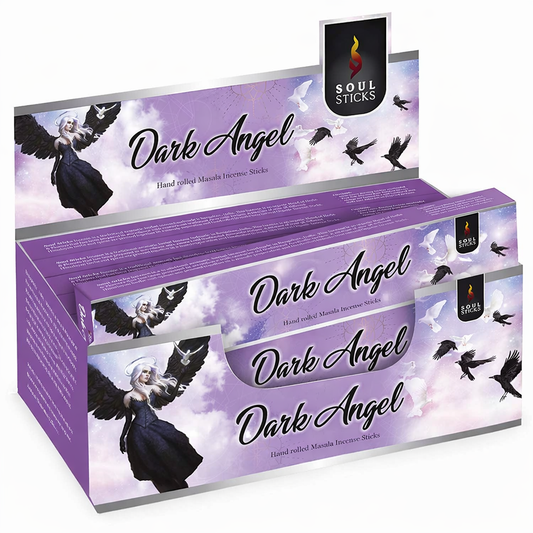 Soul Sticks Dark Angel Masala Incense Sticks - 15 g (12 Pack)