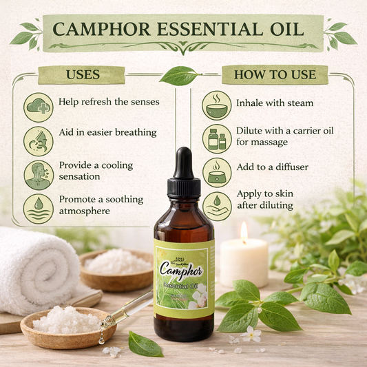Camphor Oil - 4 oz