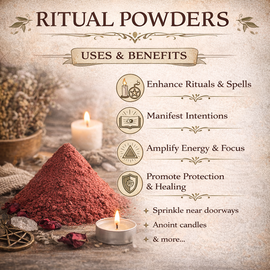 House Blessing Ritual Powder Jar, 3.5 oz