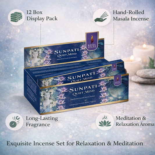 Soul Sticks Sunpati Masala Incense Sticks - 15 g (12 Pack)