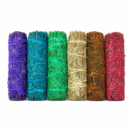 Blue Sage Smudge Stick Variety Set 6 Pack