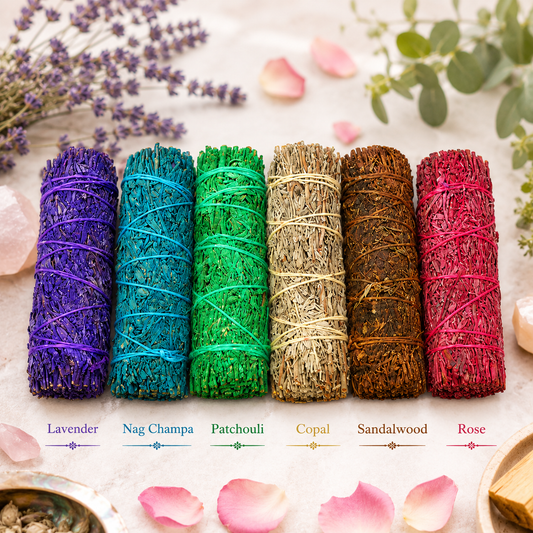 Blue Sage Smudge Stick Variety Set 6 Pack