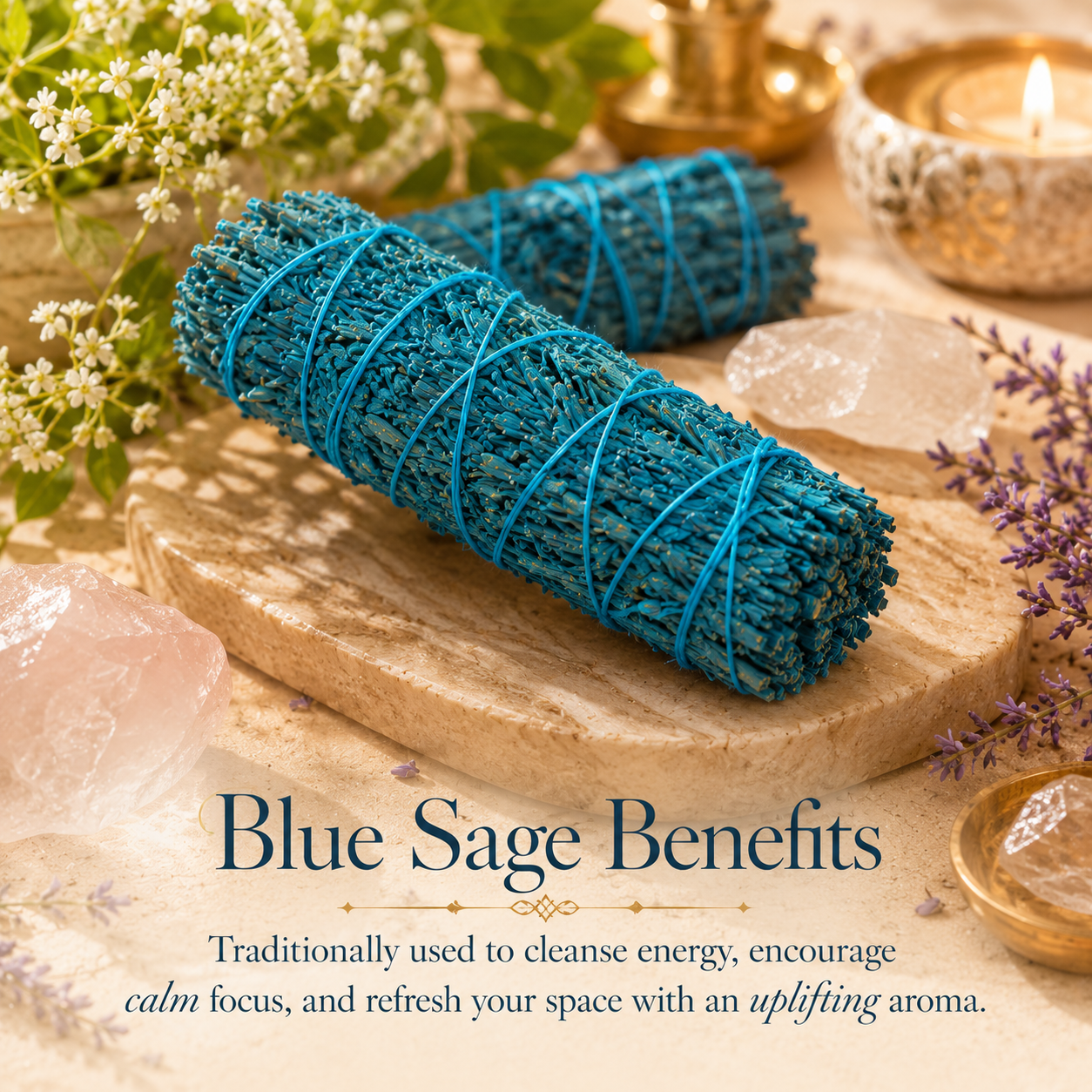 Blue Sage Smudge Stick Variety Set 6 Pack