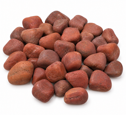 Red Jasper Tumbled Crystal Stones for Grounding Strength Courage and Stability