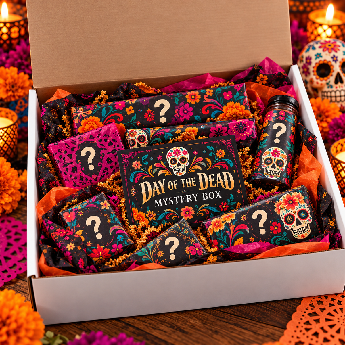 Soul Sticks Day of the Dead Mystery Ritual Box – 7 Surprise Products – $37+ Value