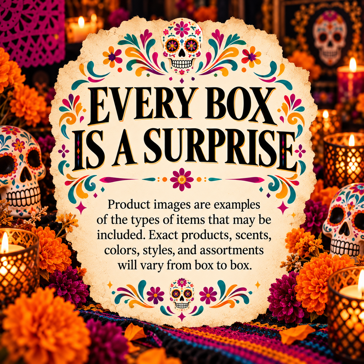 Soul Sticks Day of the Dead Mystery Ritual Box – 7 Surprise Products – $37+ Value