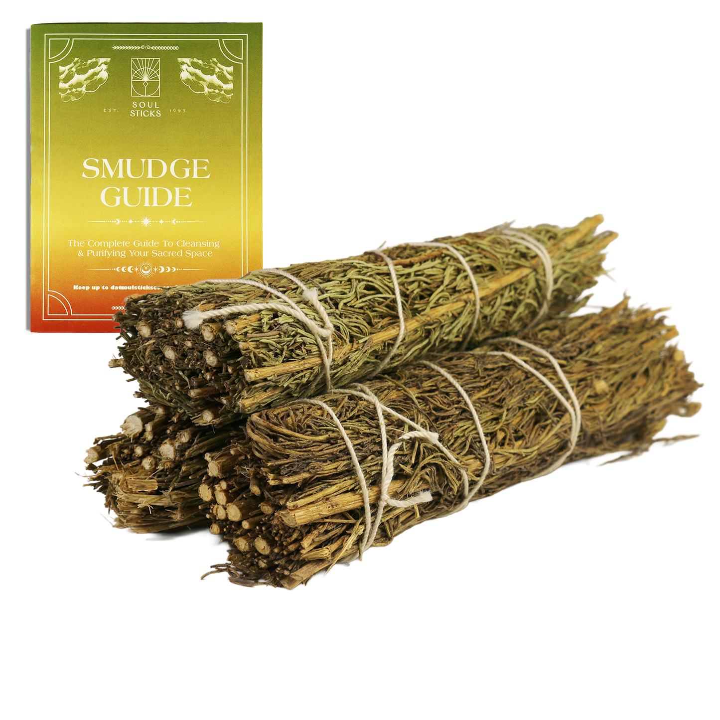 Desert Sage Smudge Sticks with Smudge Guide (3 PK)