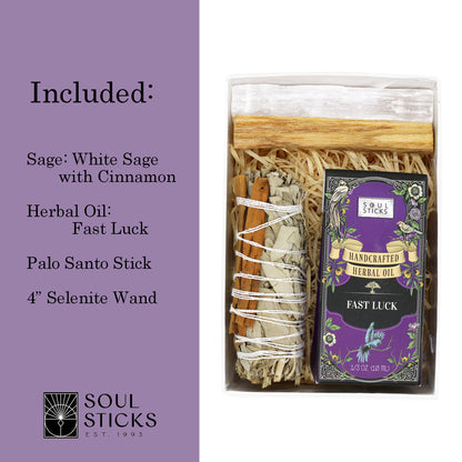 Soul Sticks Fast Luck Intention Kit