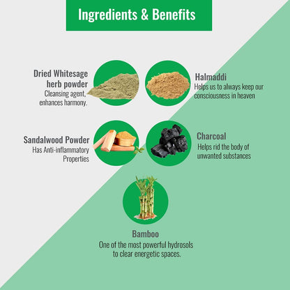 Espiritu del Universo Frankincense & Patchouli Resin Rolled Incense Sticks