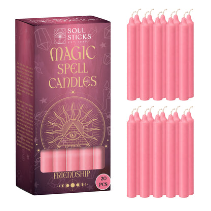 Soul Sticks 4 in. Magic Spell Chime Candles - 20 Pack