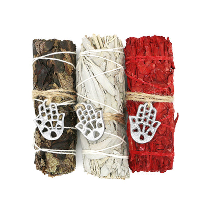 Hamsa Charm Sage Variety Pack with Guide