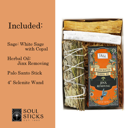 Soul Sticks Jinx Removing Intention Kit
