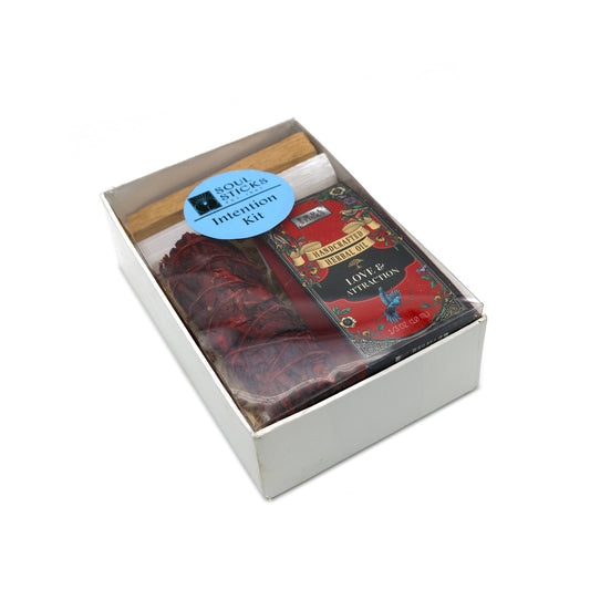 Soul Sticks, Love & Attraction Intention Kit with Sage