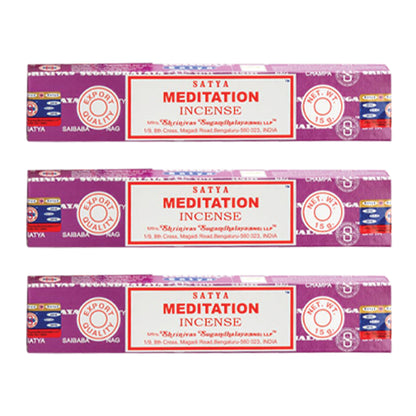 Satya Incense Sticks 3 Pack - Choose Fragrance