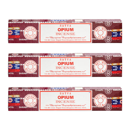 Satya Incense Sticks 3 Pack - Choose Fragrance