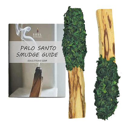 Natural smudge stick for spiritual practice, energy cleansing, and mindful intention setting.