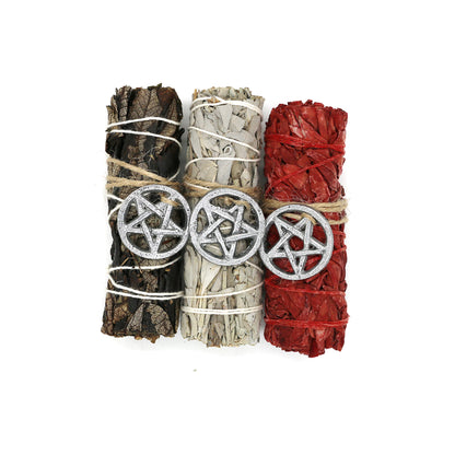 Pentacle Charm Sage Variety Pack with Guide