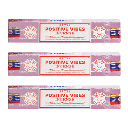 Satya Incense Sticks 3 Pack - Choose Fragrance