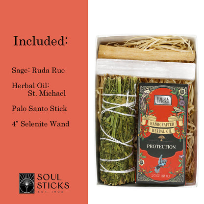 Soul Sticks, Protection Intention Kit with Sage
