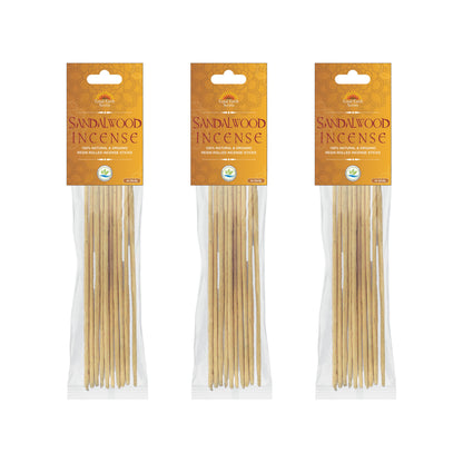 Natural Resin Rolled Incense Sticks 3 Pack