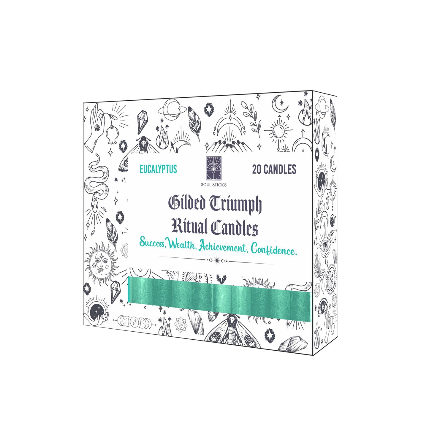 Scented Ritual Chime Candles - 20 Pack