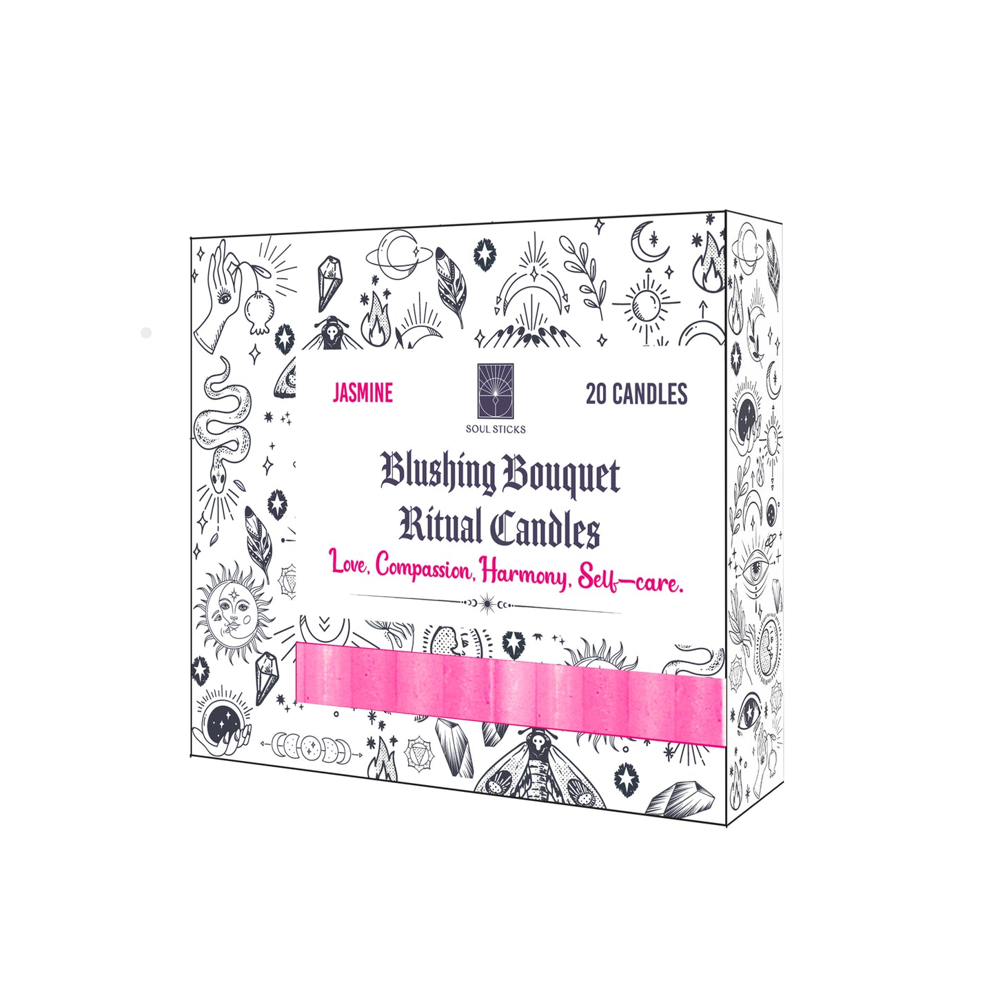 Scented Ritual Chime Candles - 20 Pack