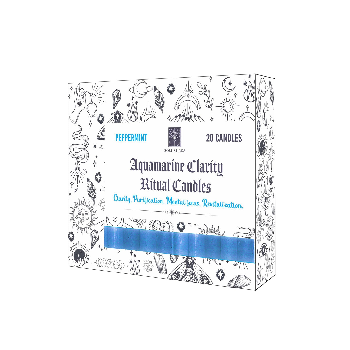 Scented Ritual Chime Candles - 20 Pack