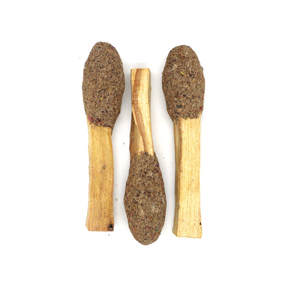 Rosemary Sage Palo Santo Pops 2 Pack with Guide