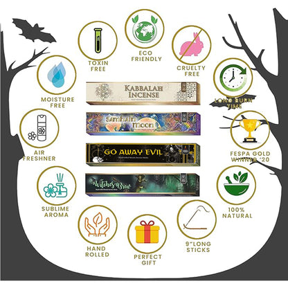 Soul Sticks, Mystic Series Masala Incense Sticks Variety Pack