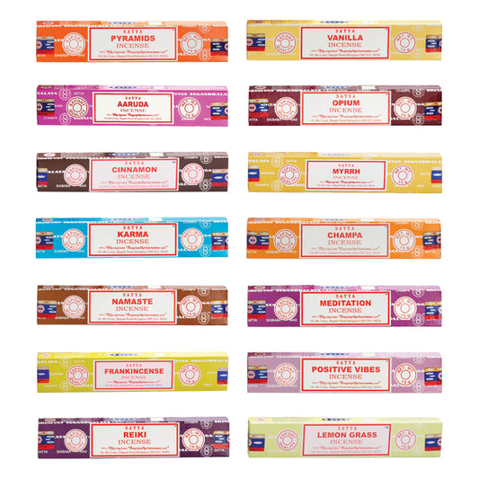 Satya Incense Sticks 3 Pack - Choose Fragrance