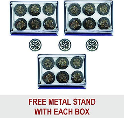 Seven Chakras Blessing Cups - 3 Pack