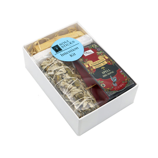 Soul Sticks, Spell Breaking Intention Kit with Sage