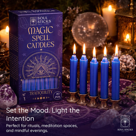 Soul Sticks 4 in. Magic Spell Chime Candles - 20 Pack
