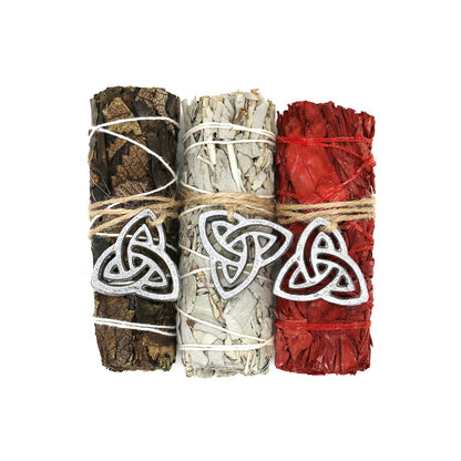 Triquetra Charm Sage Variety Pack with Guide