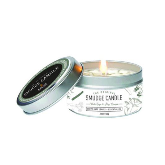Soul Sticks, White Sage & Nag Champa Smudge Candle (3.5 OZ)