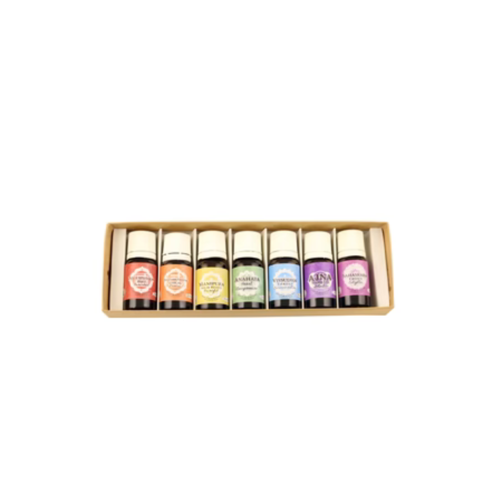 7 Chakras Essential Oils Set