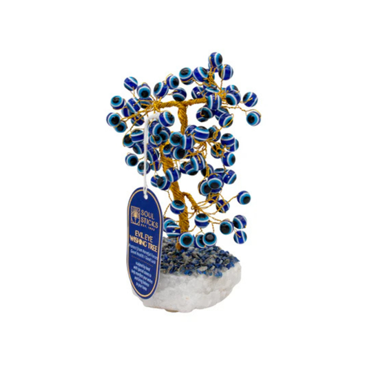 Evil Eye Crystal Tree (100 Beads)