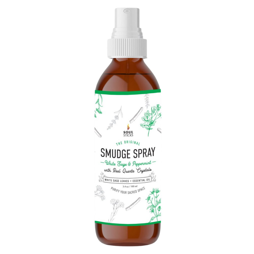 Soul Sticks, White Sage & Peppermint Smudge Spray (3.5 OZ)