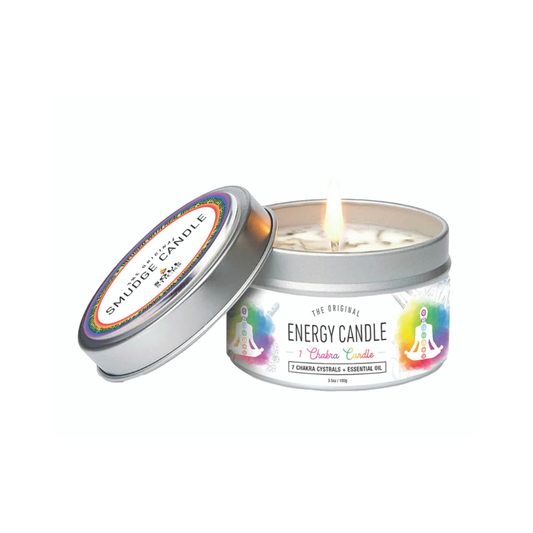 Soul Sticks, 7 Chakras Blend Smudge Candle (3.5 OZ)