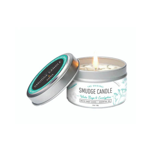 Soul Sticks, White Sage & Eucalyptus Smudge Candle (3.5 OZ)