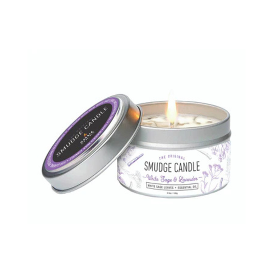 Soul Sticks, White Sage & Lavender Smudge Candle (3.5 OZ)