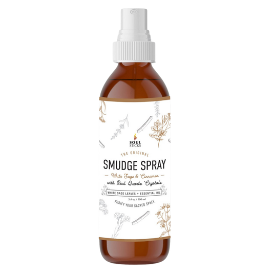 Soul Sticks, White Sage & Cinnamon Smudge Spray (3.5 OZ)