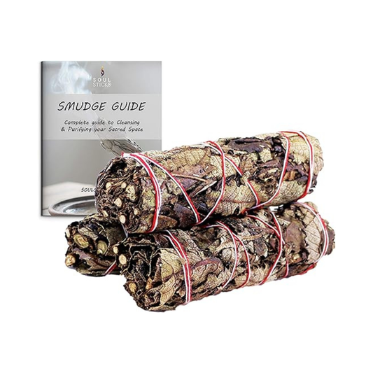 Black Sage Smudge Sticks with Smudge Guide (3 PK)