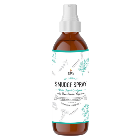Soul Sticks, White Sage & Eucalyptus Smudge Spray (3.5 OZ)