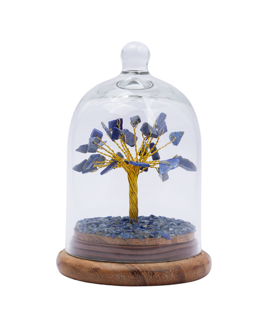 Lapiz Lazuli Crystal Dome Tree