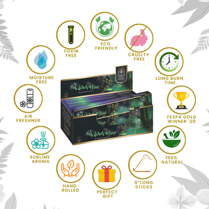 Soul Sticks Witches Brew Masala Incense Sticks - 15 g (12 Pack)