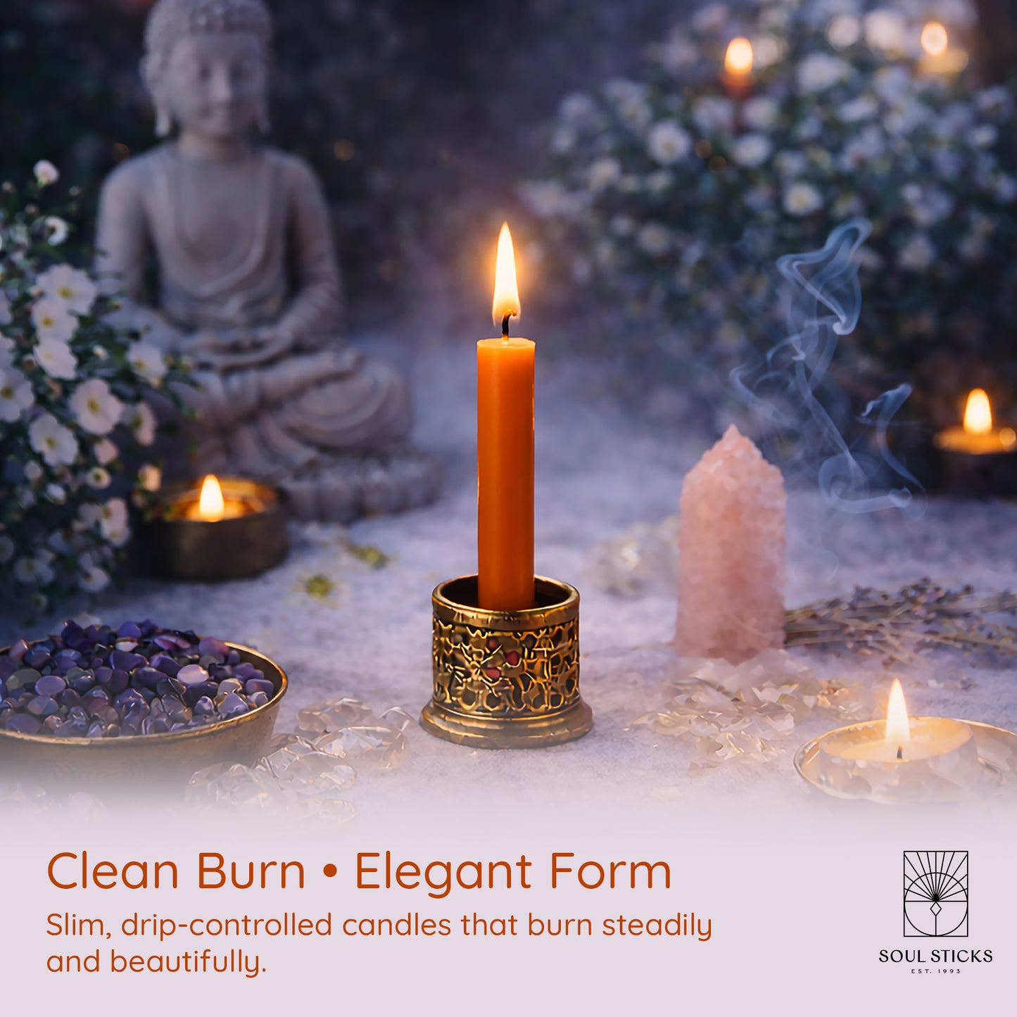 Soul Sticks 4 in. Magic Spell Chime Candles - 20 Pack