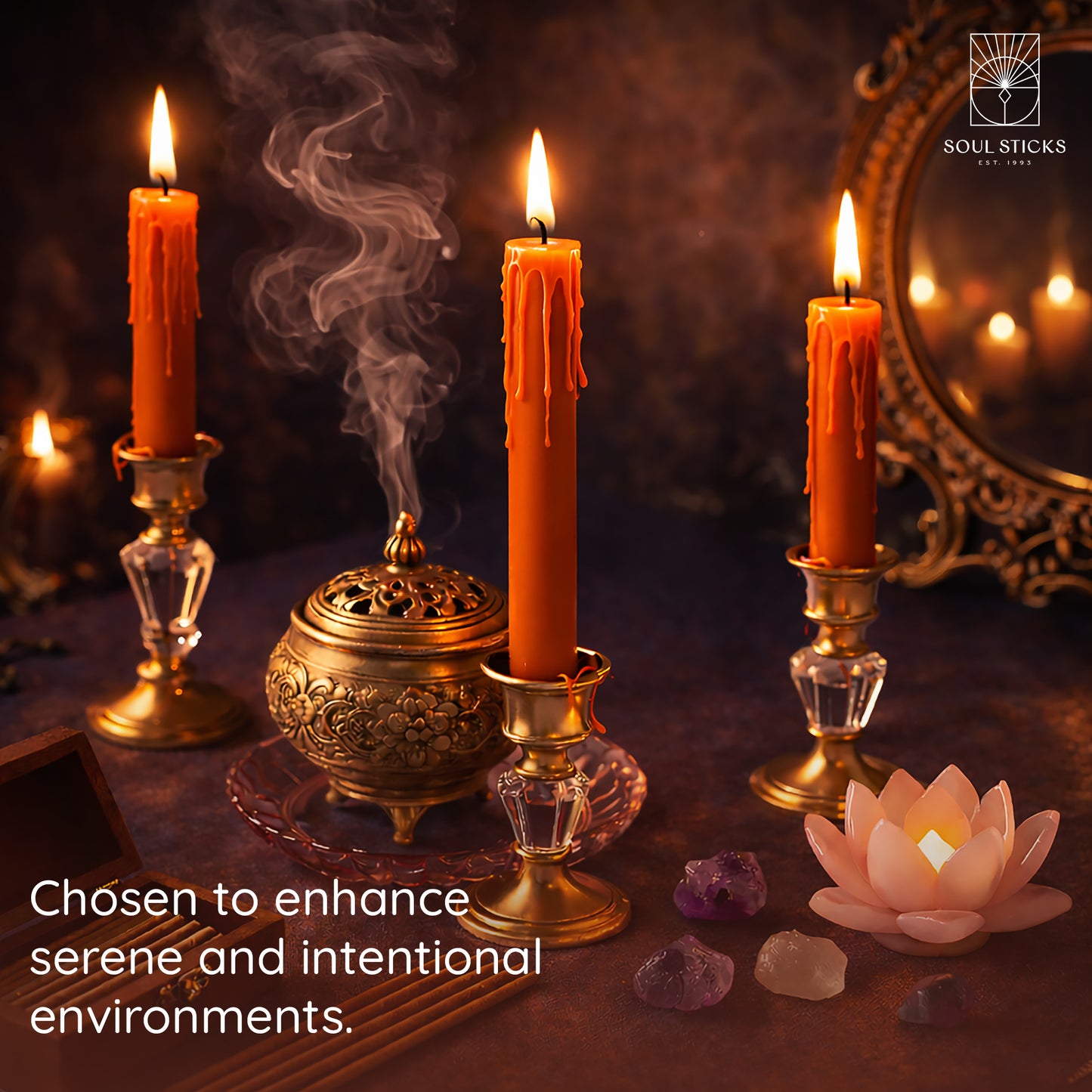 Soul Sticks 4 in. Magic Spell Chime Candles - 20 Pack